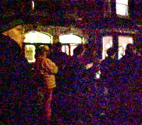 Carol singing, 21 December 2001